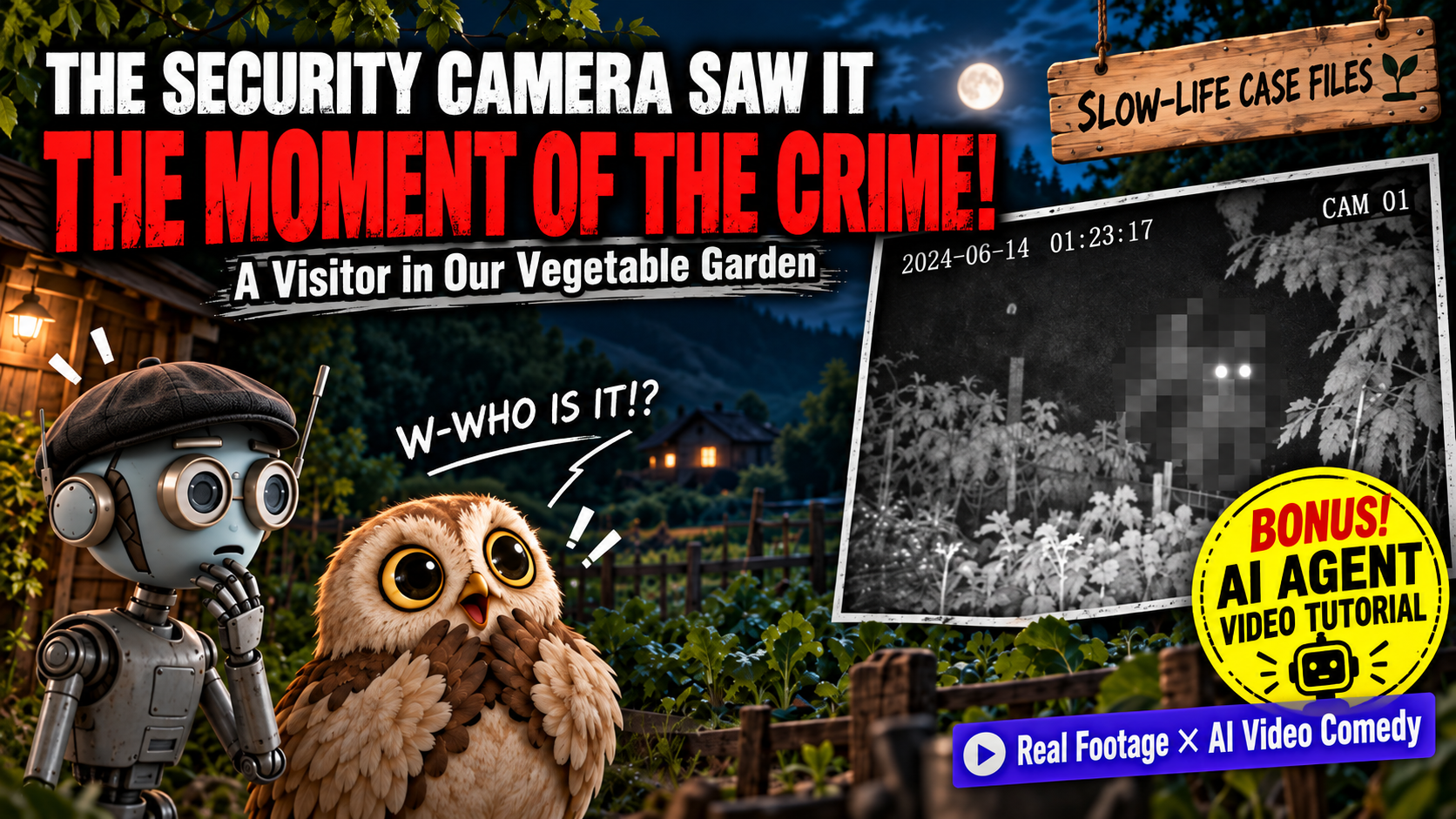 The Trail Camera Saw It! The Culprit in Action