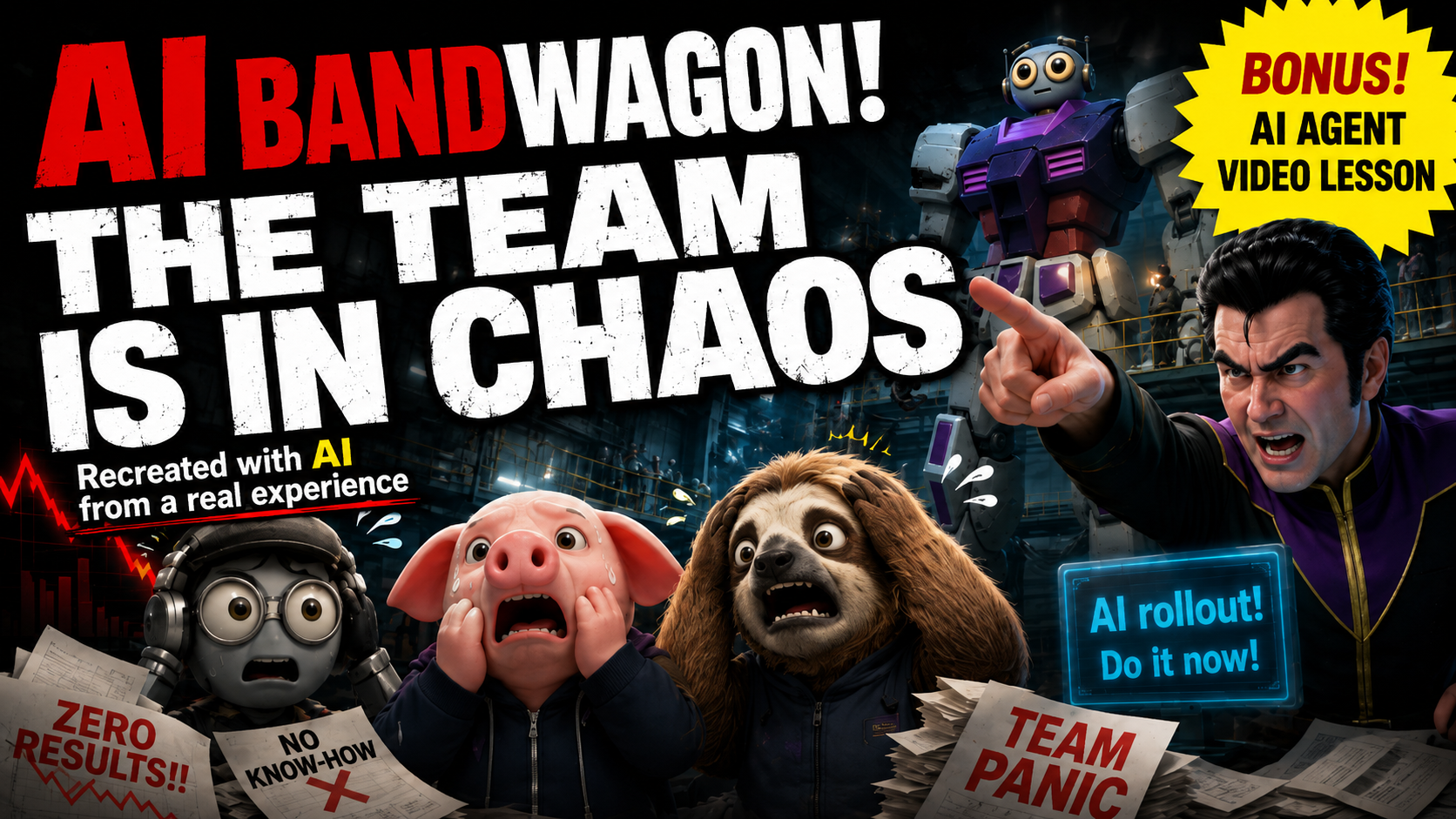 AI Bandwagon: The Team Is in Chaos